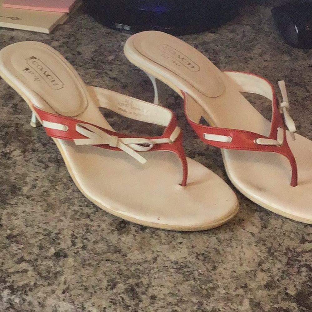 Coach sandals size 11
